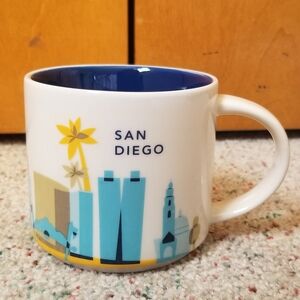 Starbucks You Are Here San Diego coffee mug